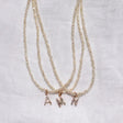 Shelly Pearl Initial Choker (Bundle)