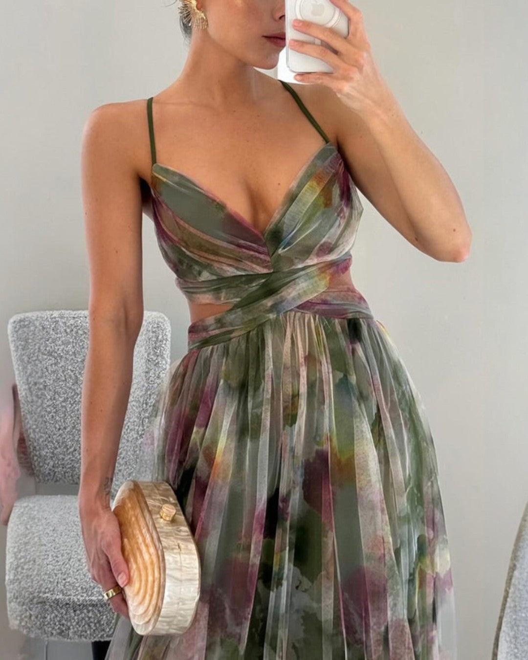 La Fiora™ | Romantické maxi šaty s květinovým vzorem