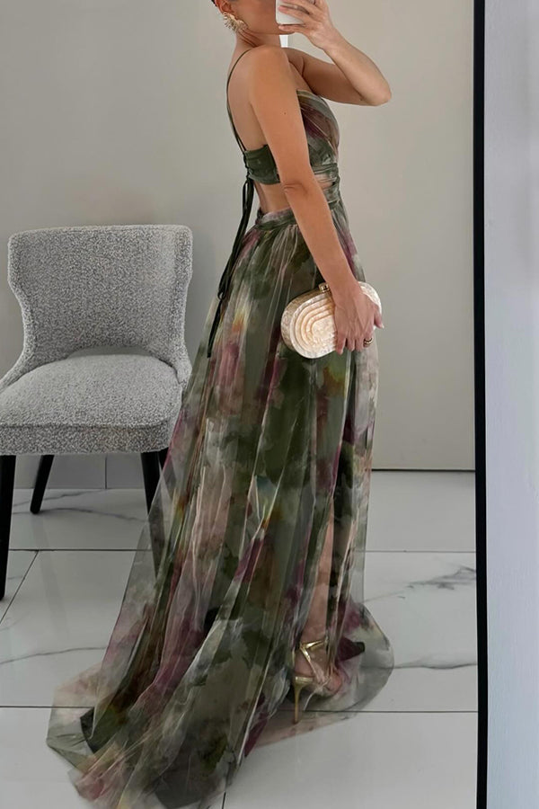GISELLE | Šifonové maxi šaty