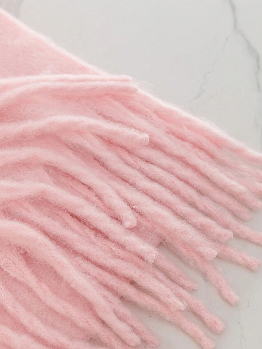 Burgundy Rectangular Scarf