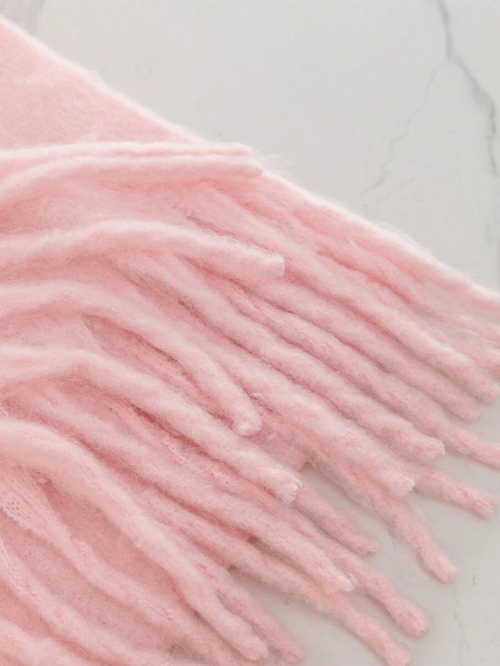 Burgundy Rectangular Scarf