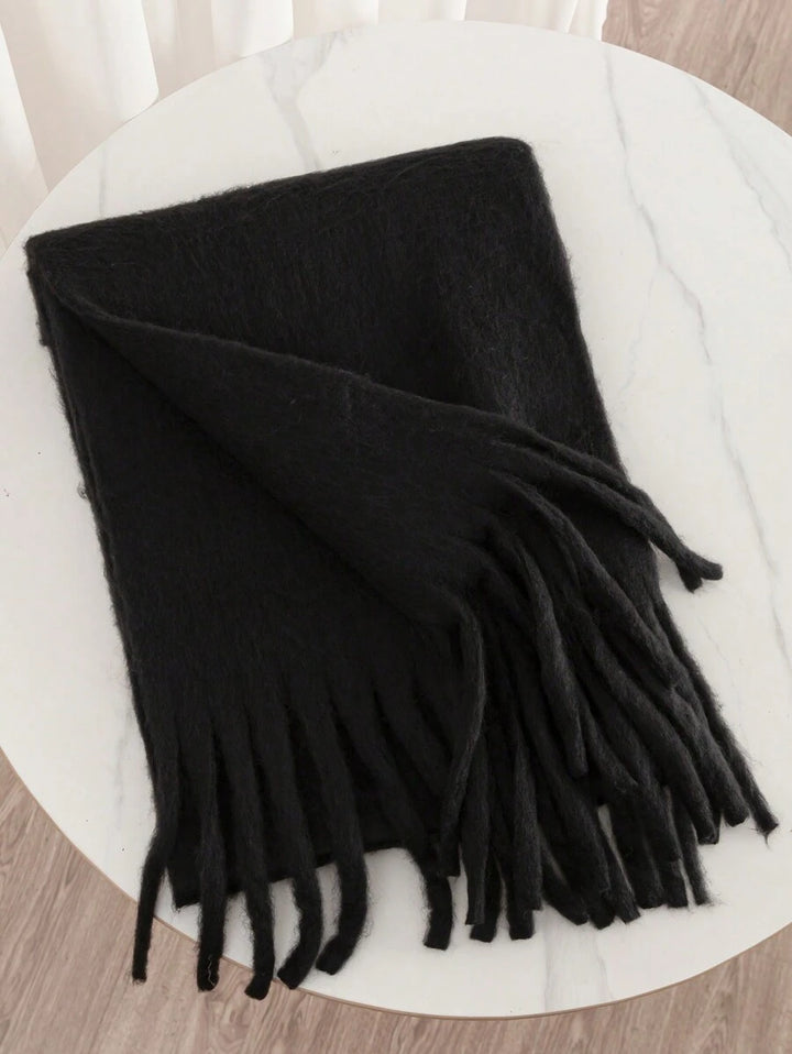 Burgundy Rectangular Scarf