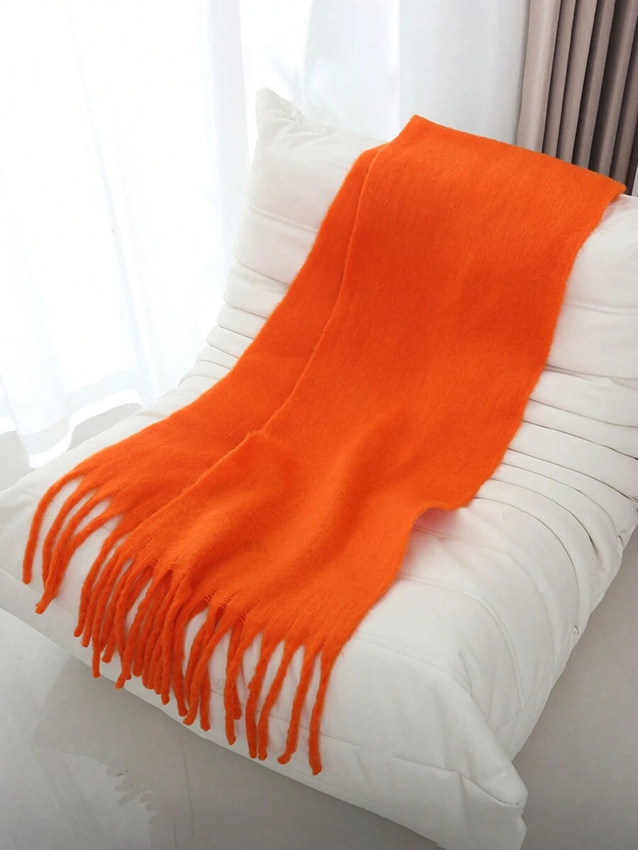 Burgundy Rectangular Scarf