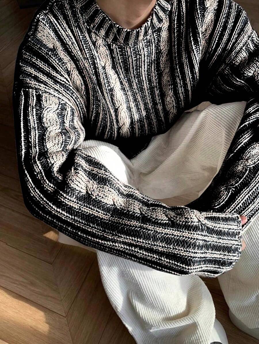 Harold | Textured Knit Sweater