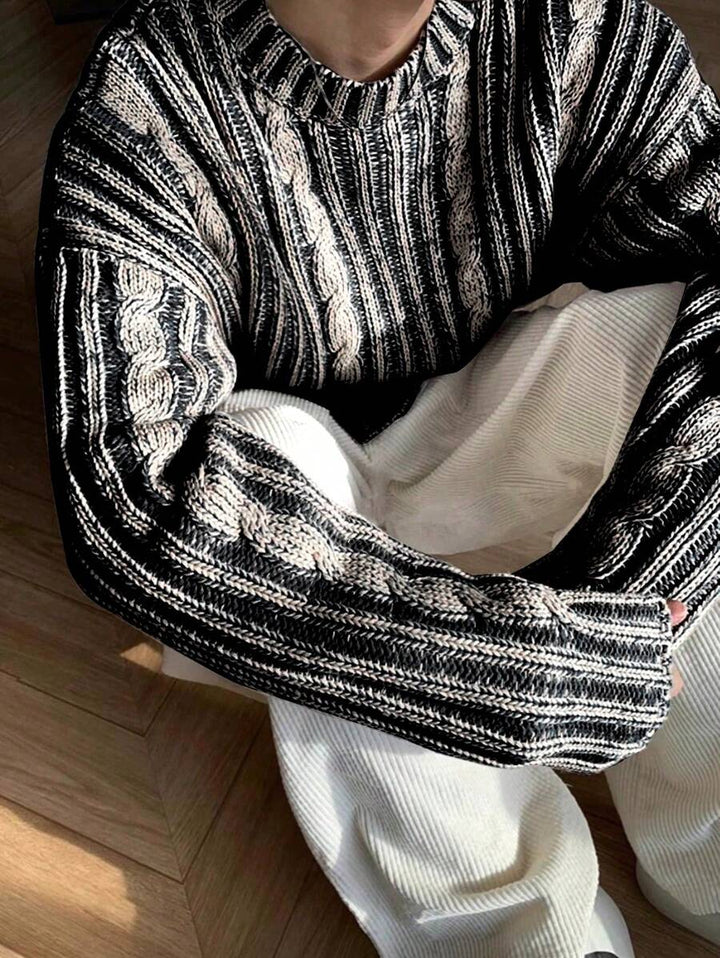 Harold | Textured Knit Sweater