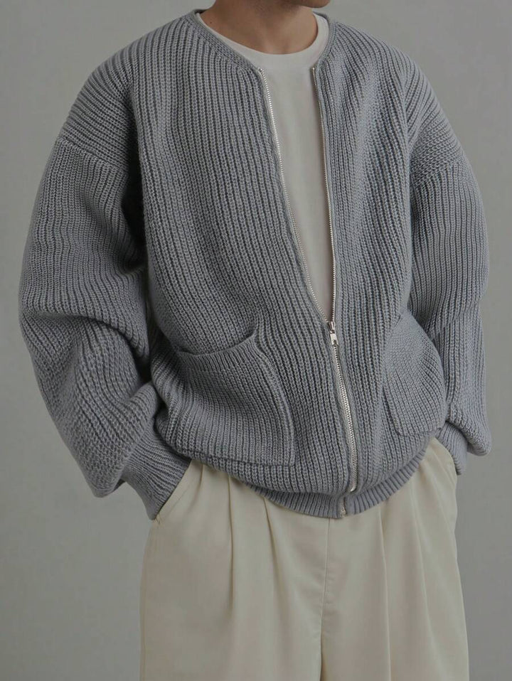 The Contour Zip Knit