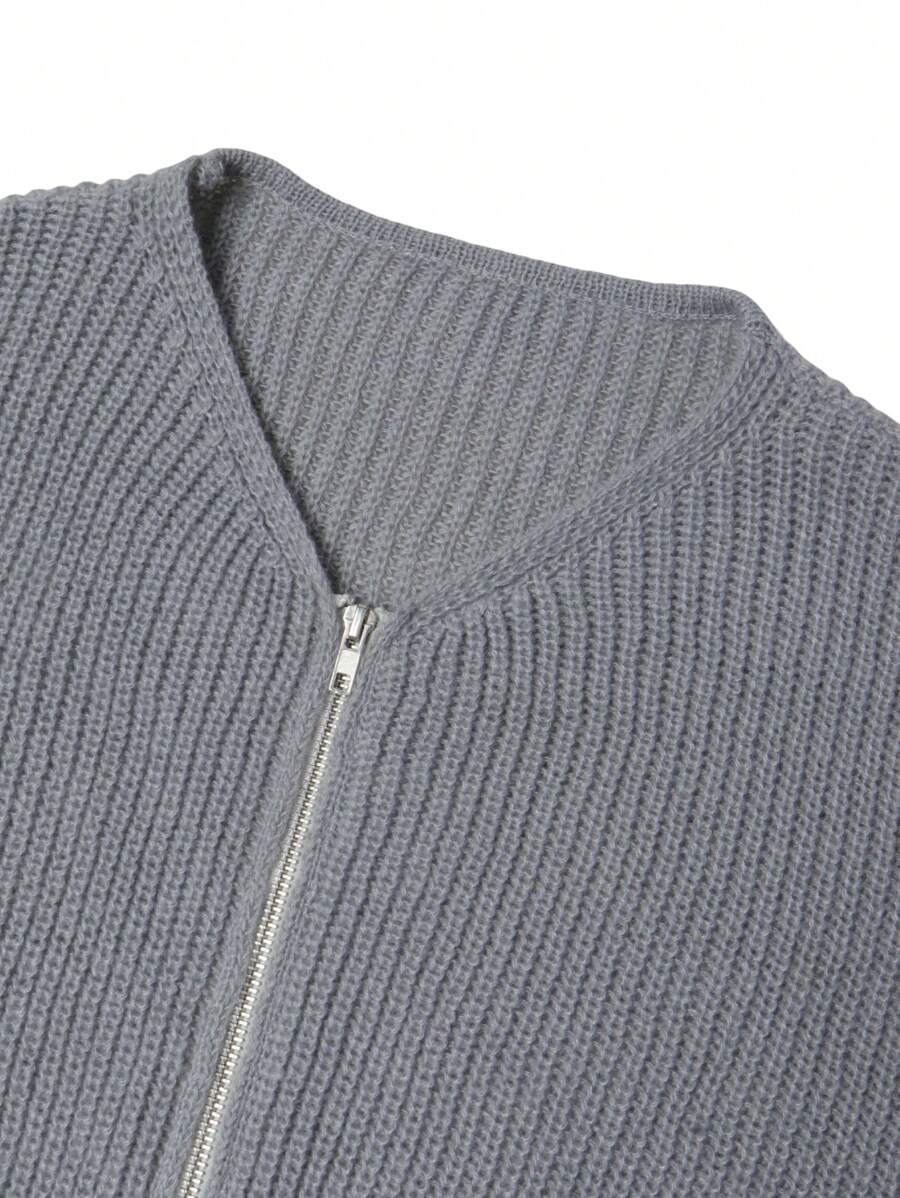 The Contour Zip Knit