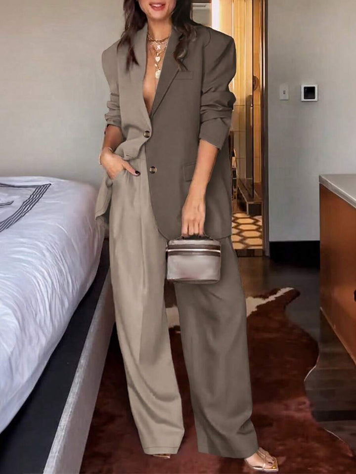 Elaine - Dvoubarevný blazer 