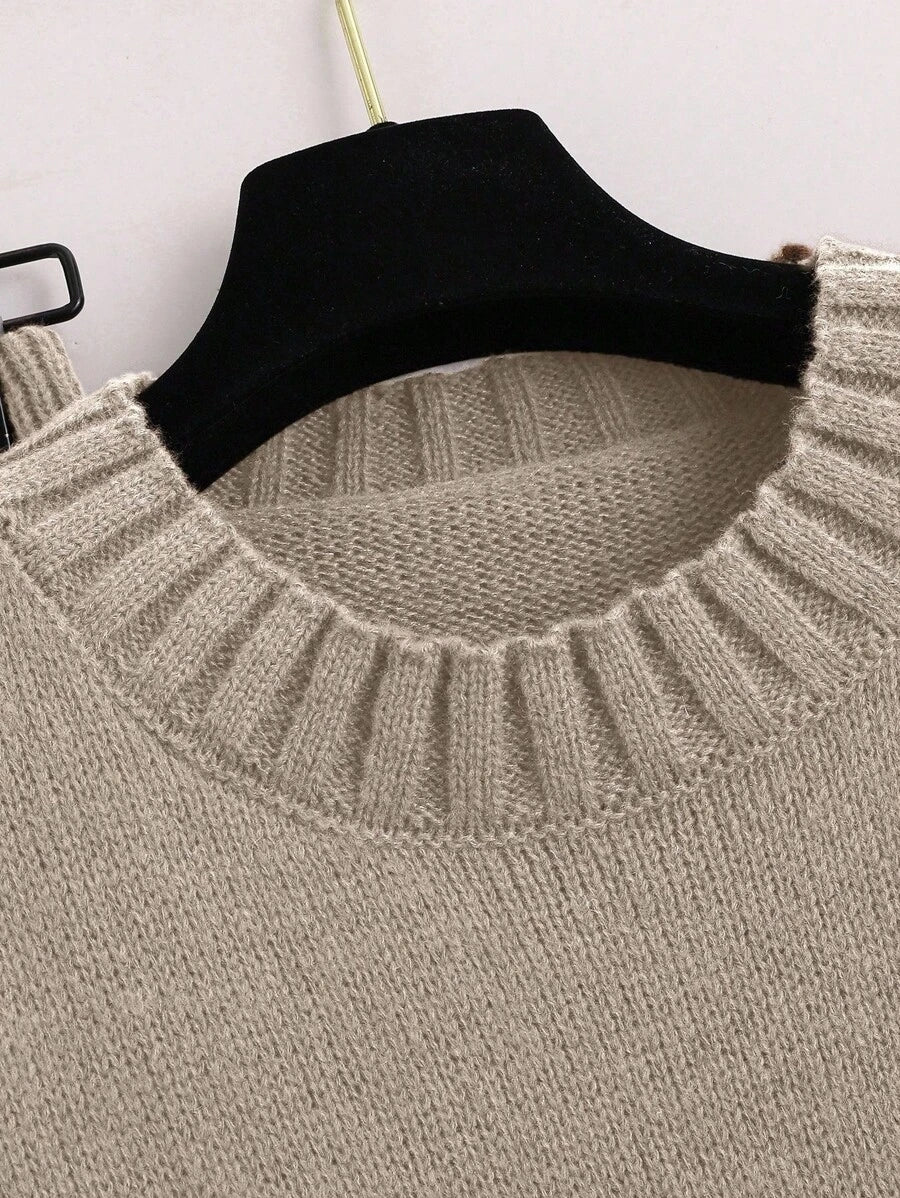 Jamey - Burgundy Oversized Top & Trousers Set