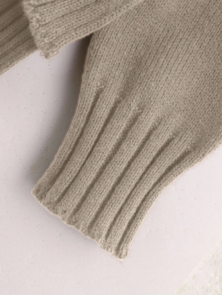 Jamey - Burgundy Oversized Top & Trousers Set