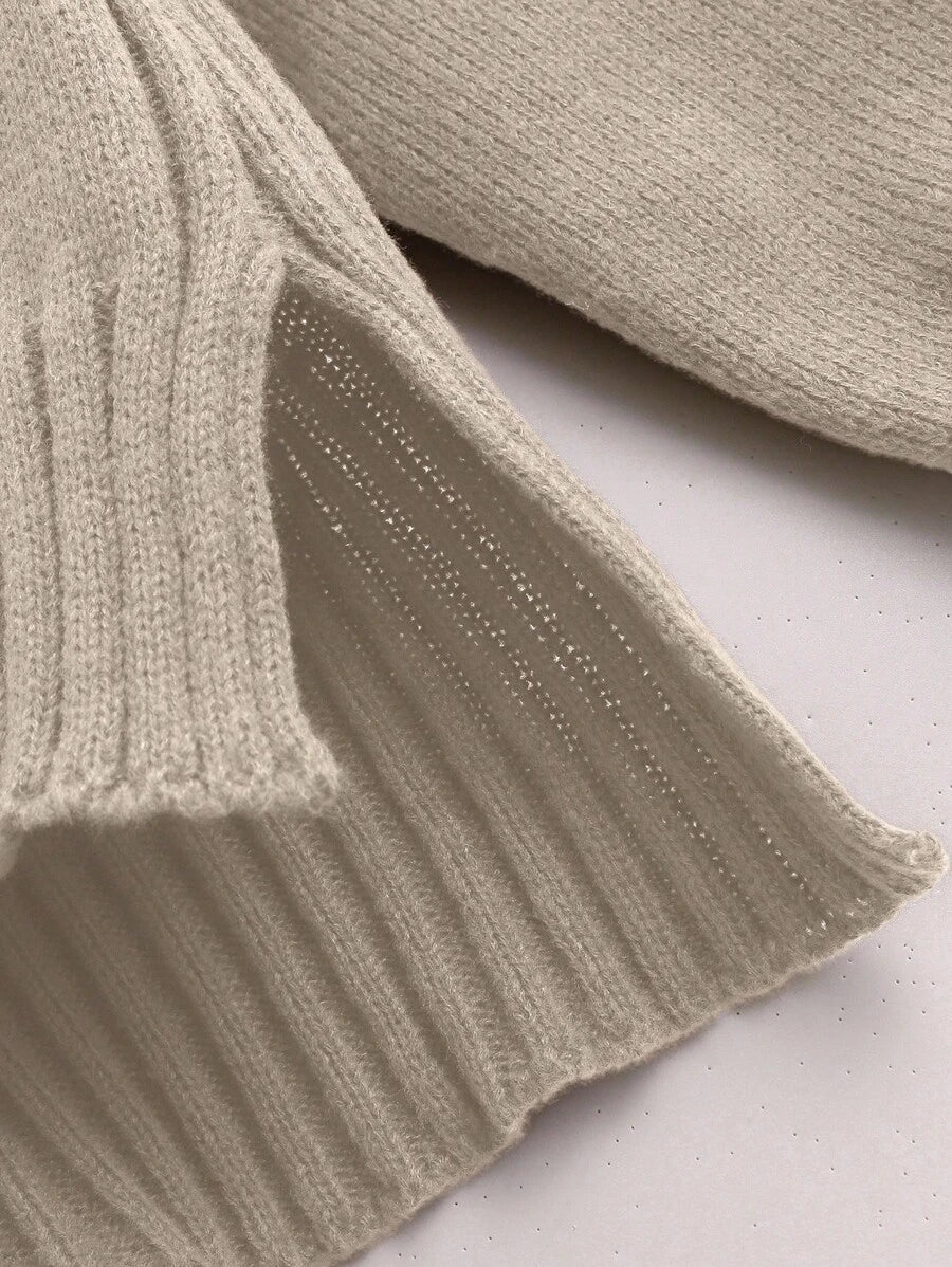 Jamey - Burgundy Oversized Top & Trousers Set