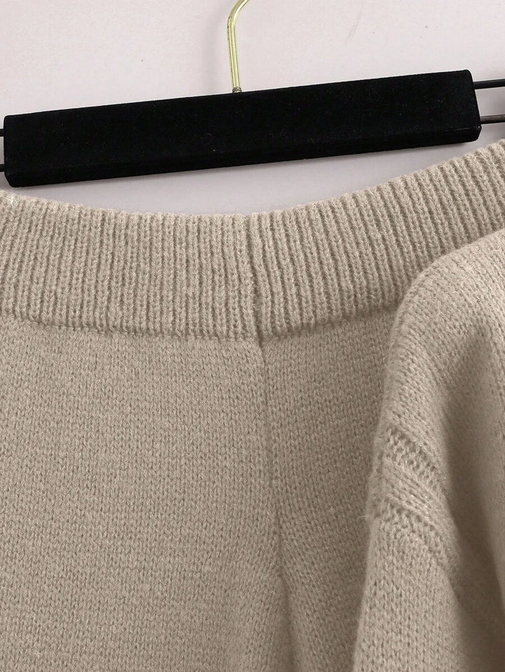 Jamey - Burgundy Oversized Top & Trousers Set