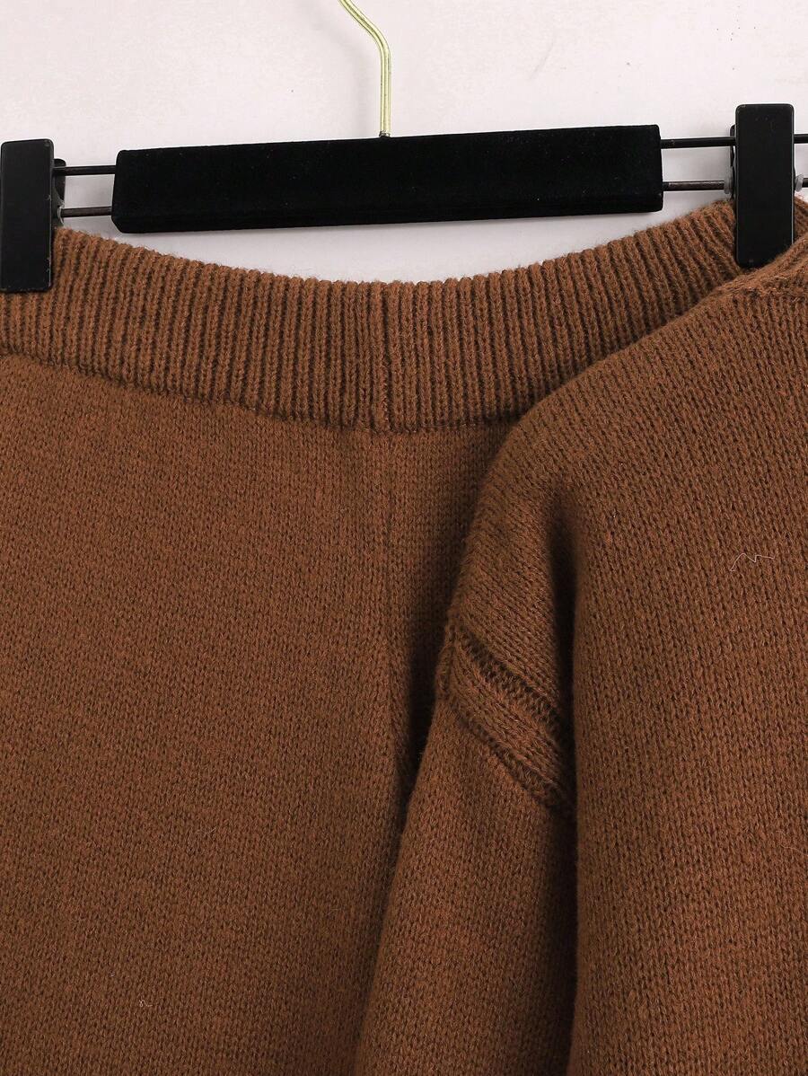 Jamey - Burgundy Oversized Top & Trousers Set