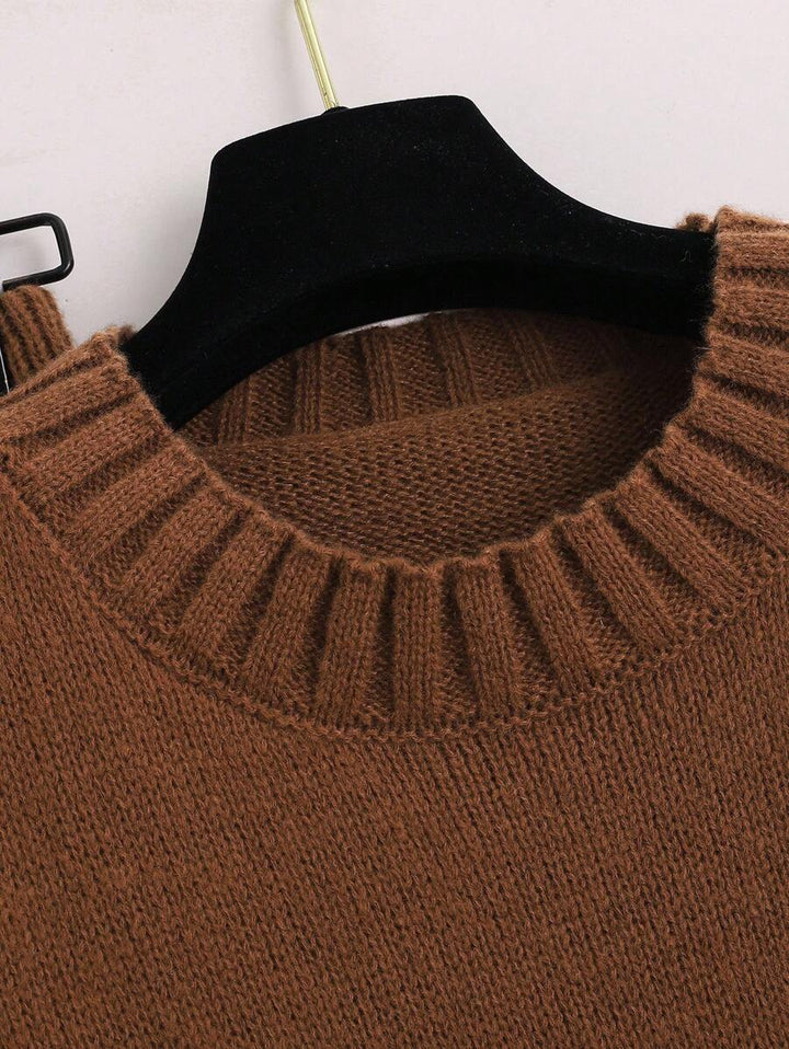 Jamey - Burgundy Oversized Top & Trousers Set