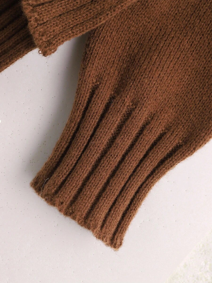 Jamey - Burgundy Oversized Top & Trousers Set