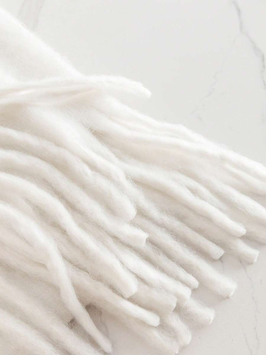 Burgundy Rectangular Scarf