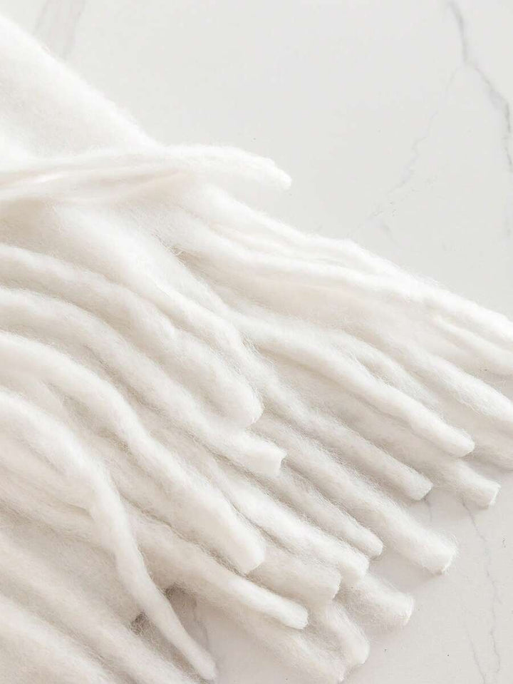 Burgundy Rectangular Scarf