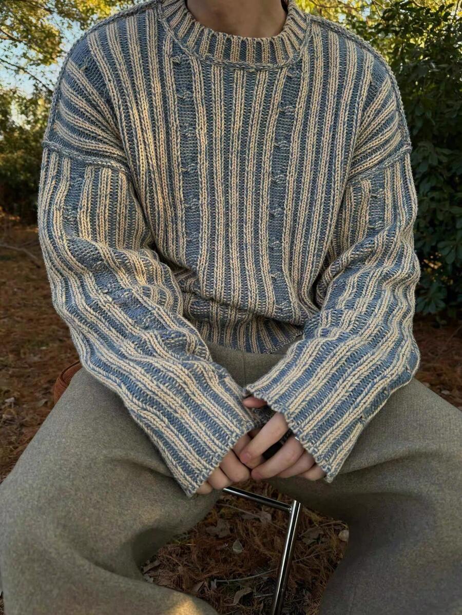 Harold | Textured Knit Sweater