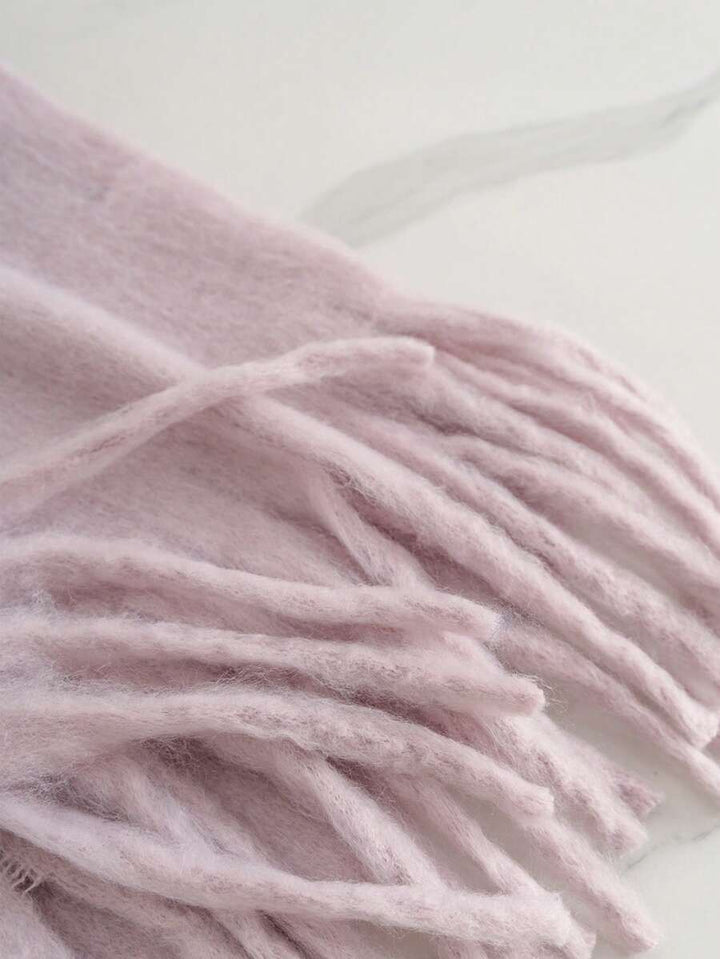 Burgundy Rectangular Scarf