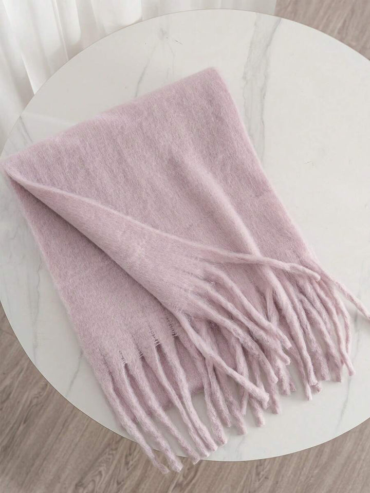 Burgundy Rectangular Scarf