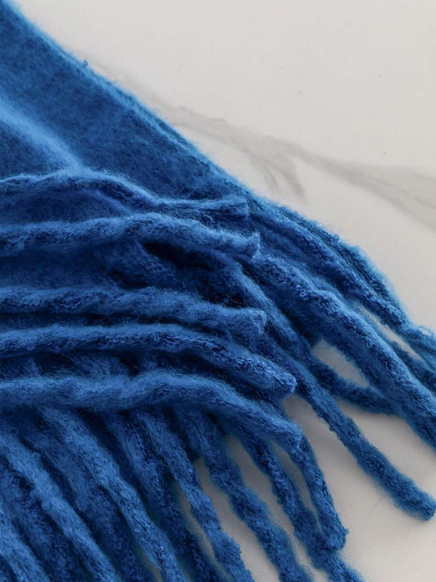 Burgundy Rectangular Scarf