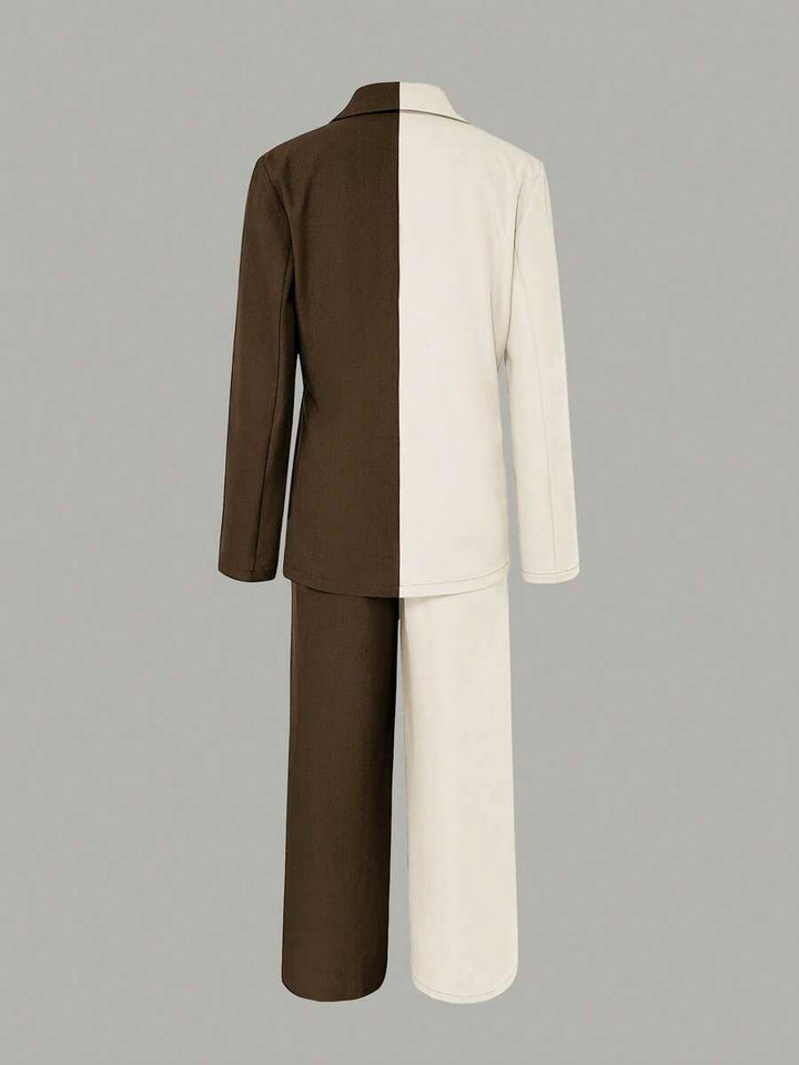 Elaine - Dvoubarevný blazer 