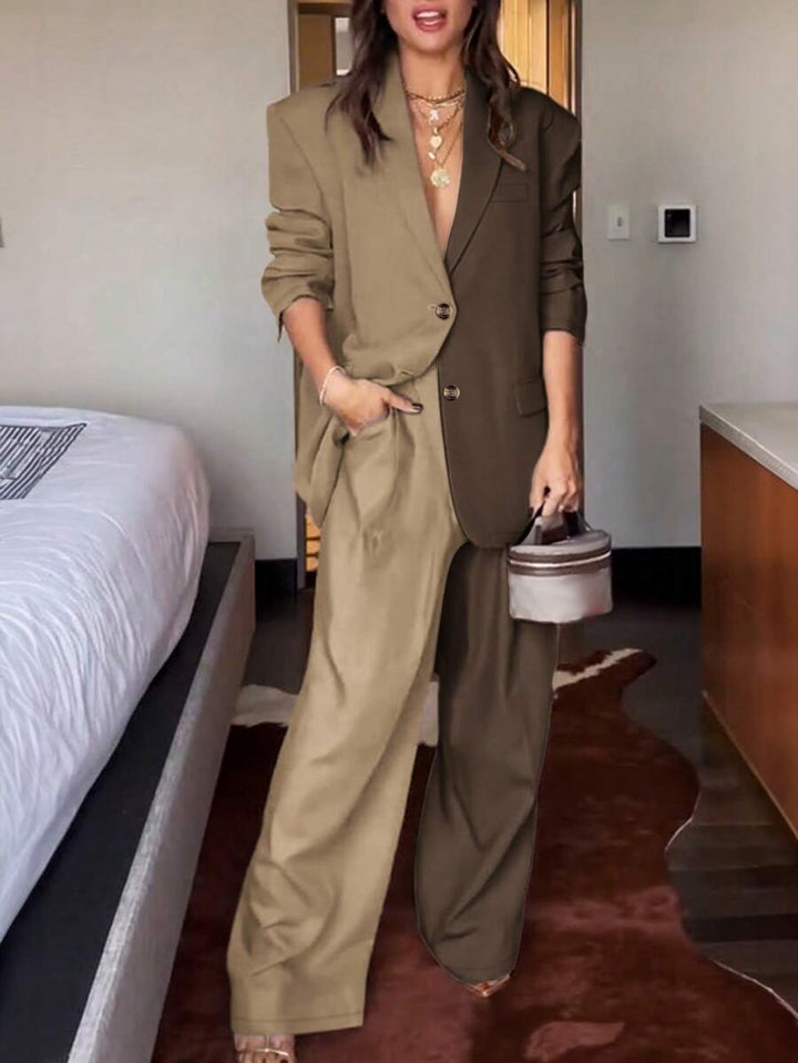 Elaine - Dvoubarevný blazer 