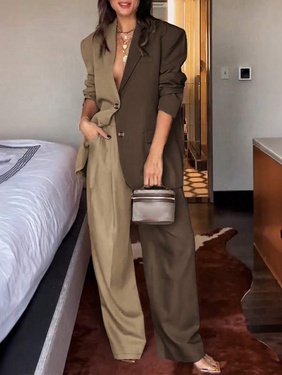 Elaine - Dvoubarevný blazer 