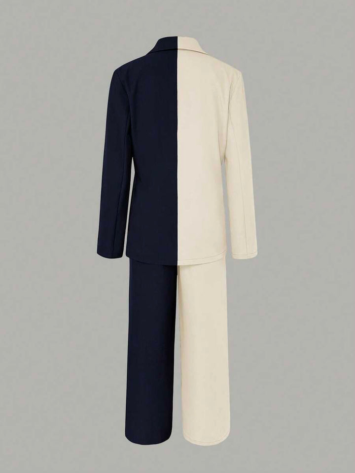 Elaine - Dvoubarevný blazer 