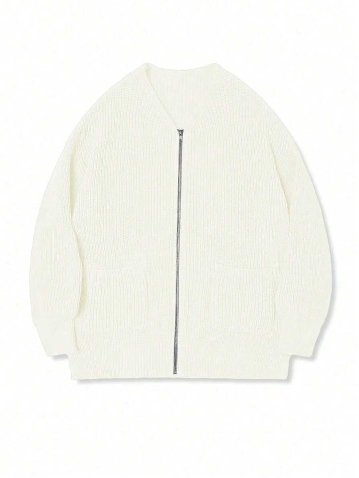 The Contour Zip Knit