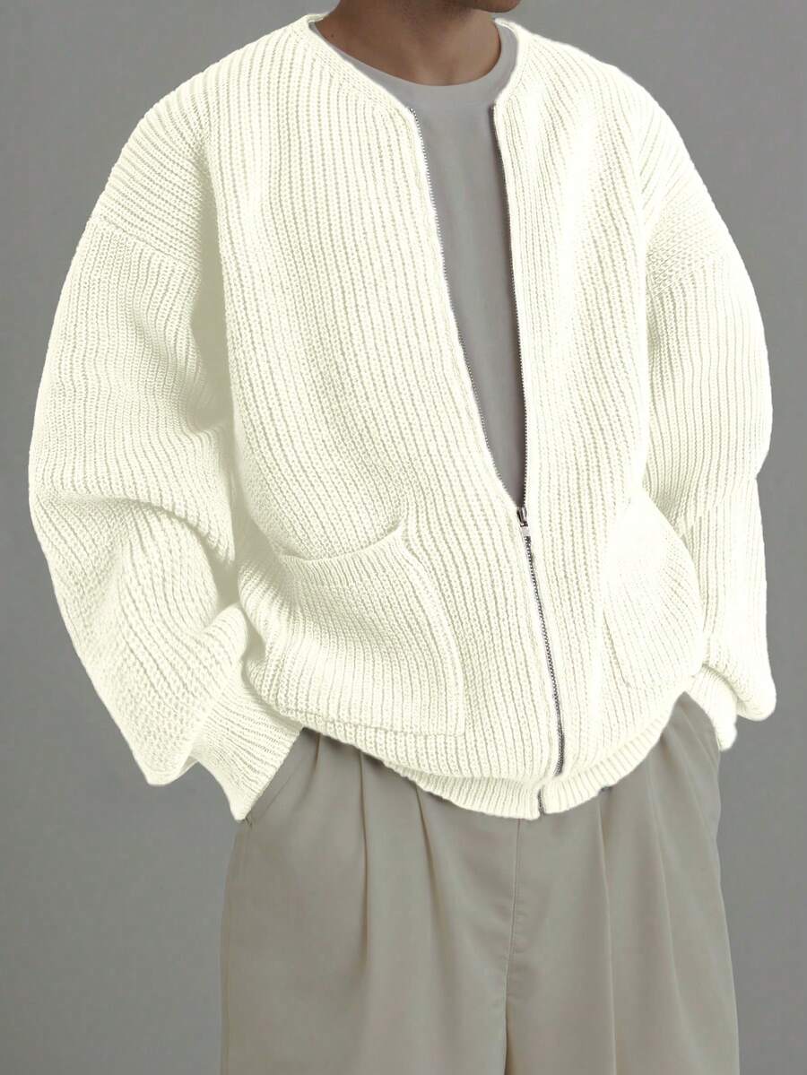 The Contour Zip Knit