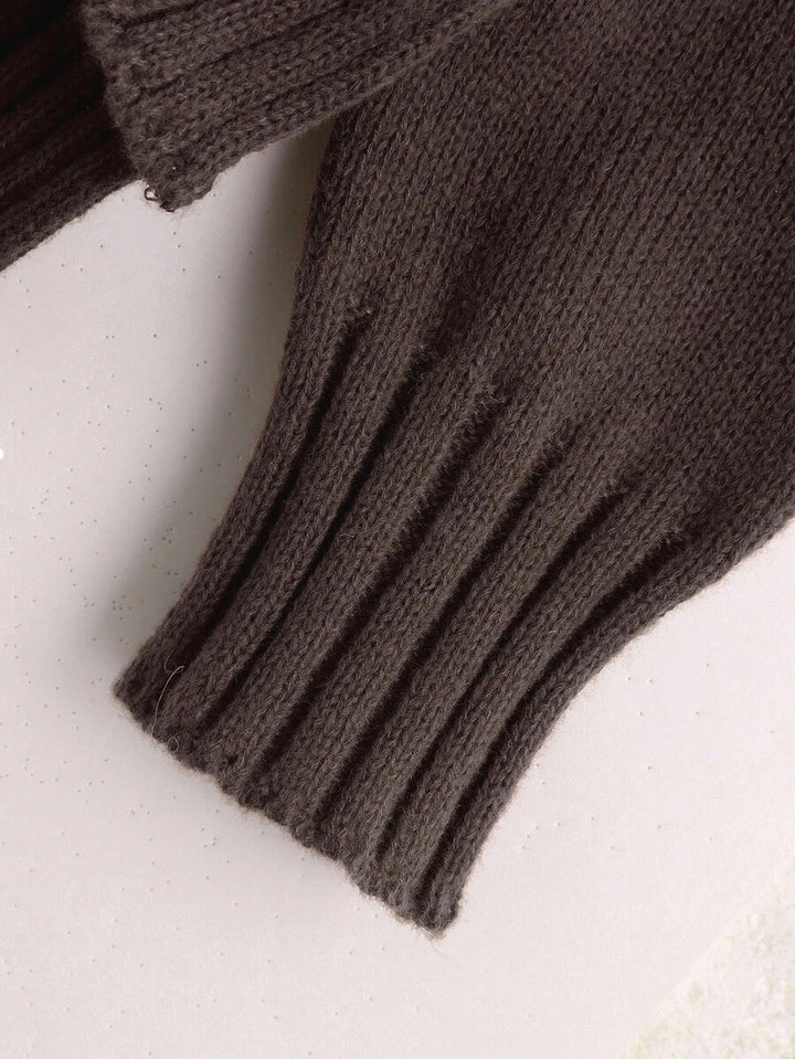 Jamey - Burgundy Oversized Top & Trousers Set