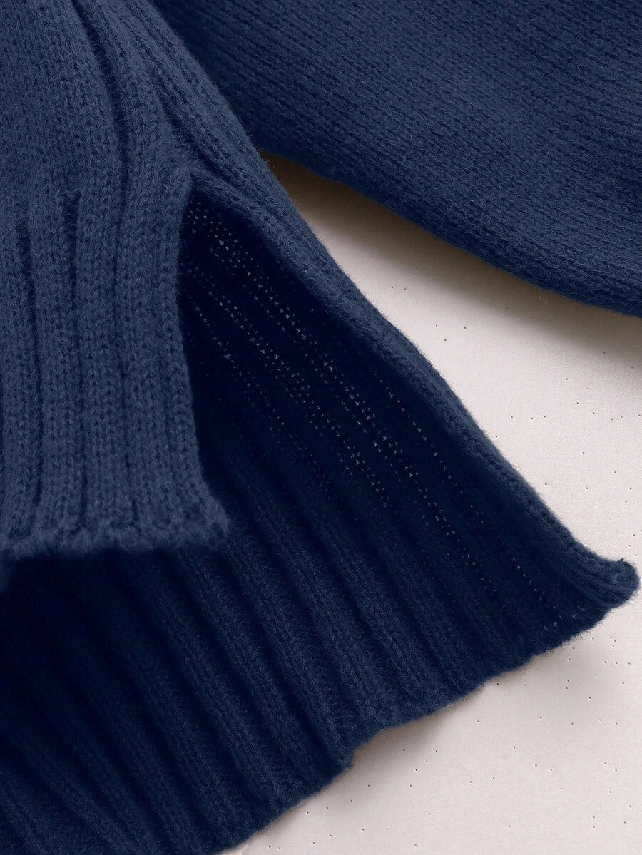 Jamey - Burgundy Oversized Top & Trousers Set