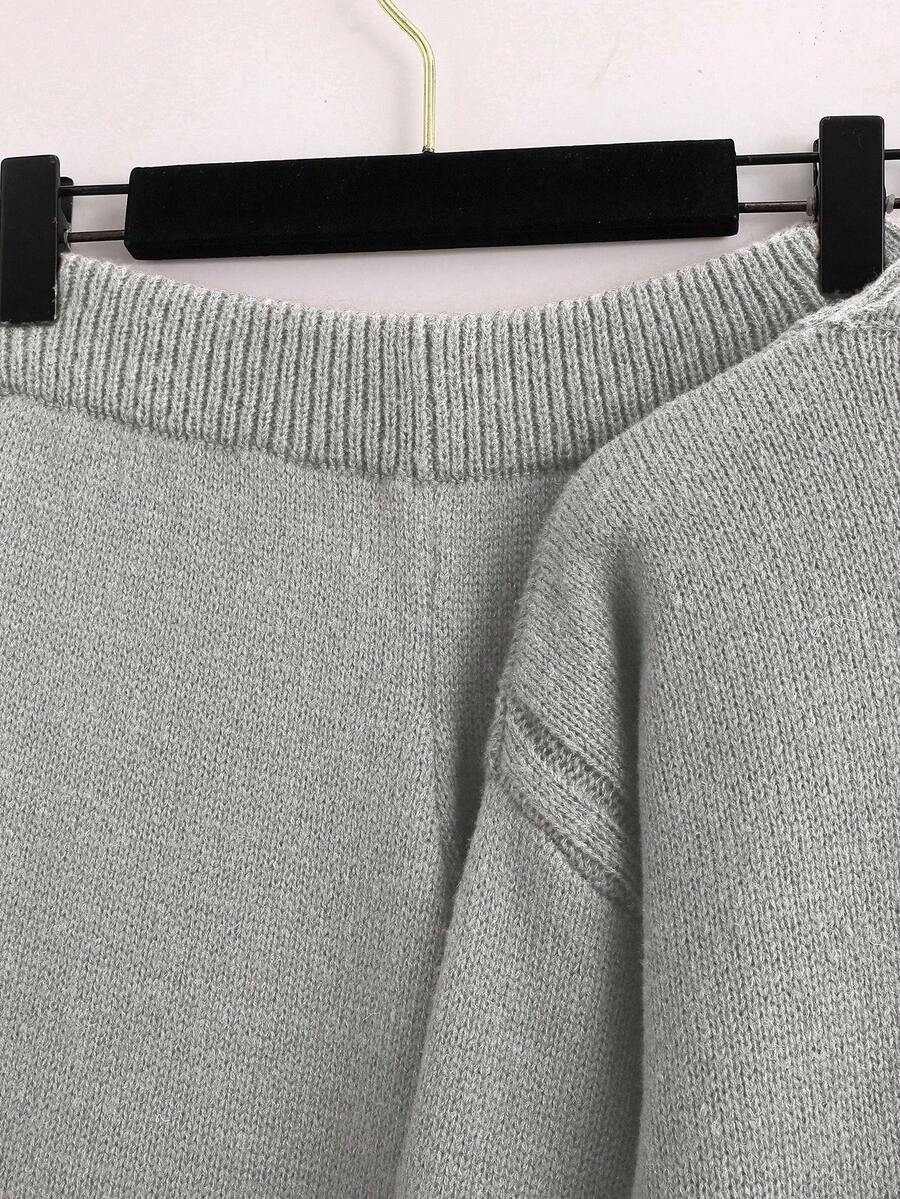 Jamey - Burgundy Oversized Top & Trousers Set