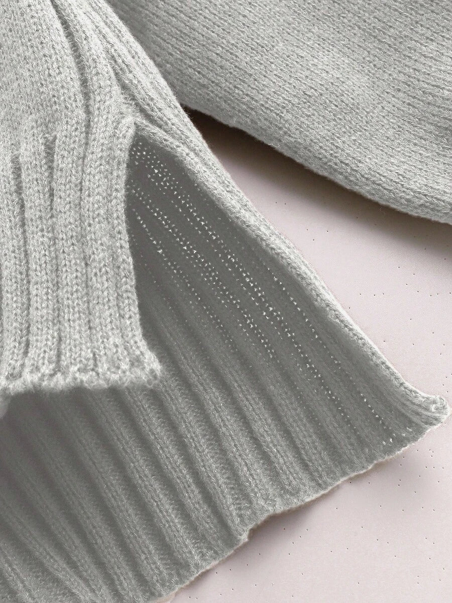 Jamey - Burgundy Oversized Top & Trousers Set