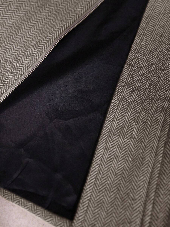 Aveloria Modichic 2-delige damesset s vleermuismouwen en visgraatmotief a bomberjack a šortky