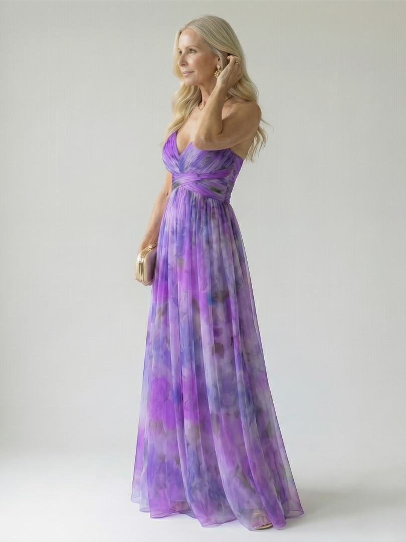 Isel | Měkké viklovité maxi šaty