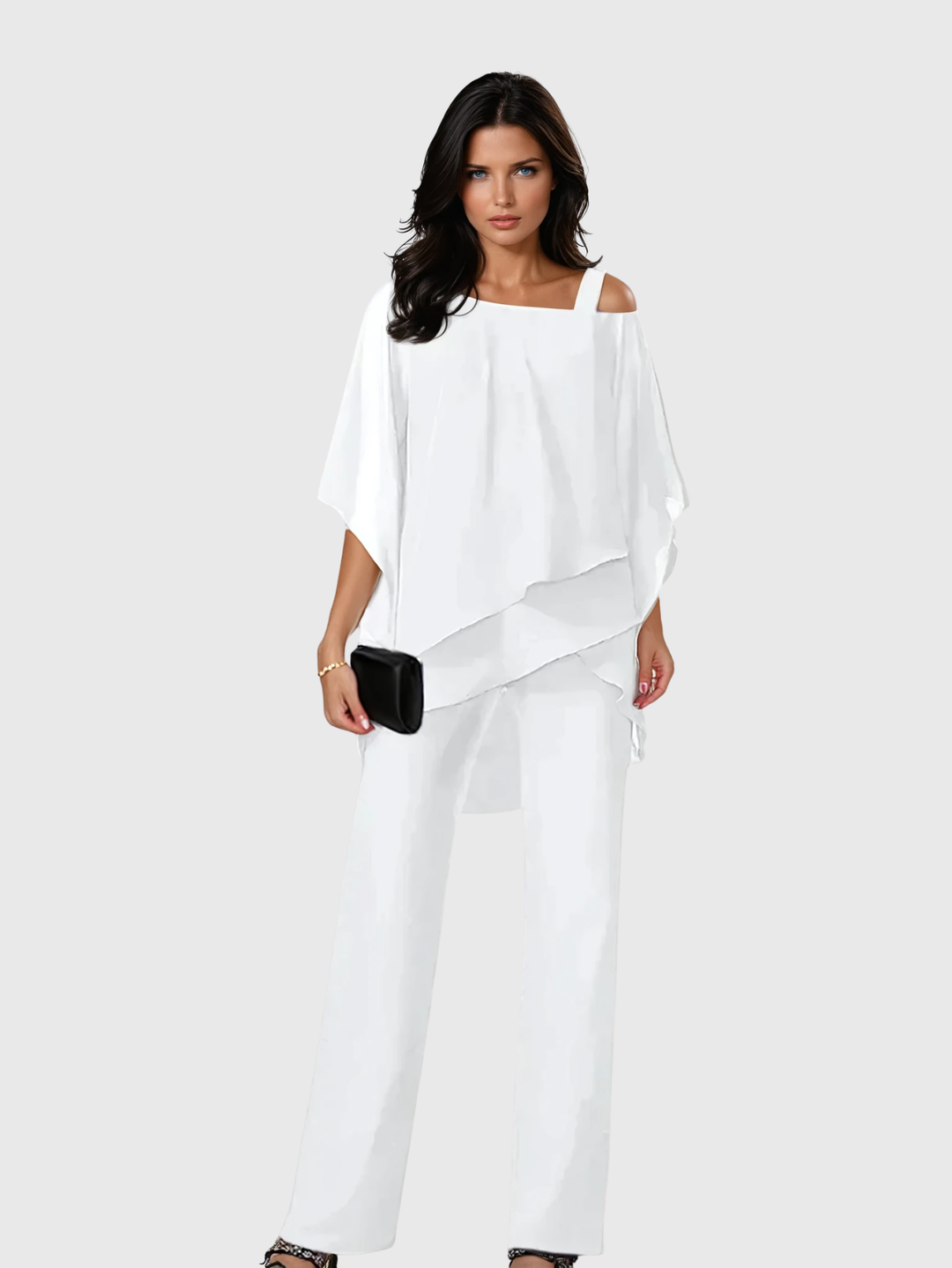 Anne | Elegantes Zweiteiliges Set mit fließender Silhouette