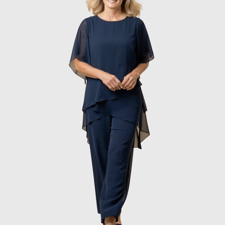 Susan | Komplet s palazzo kalhotami