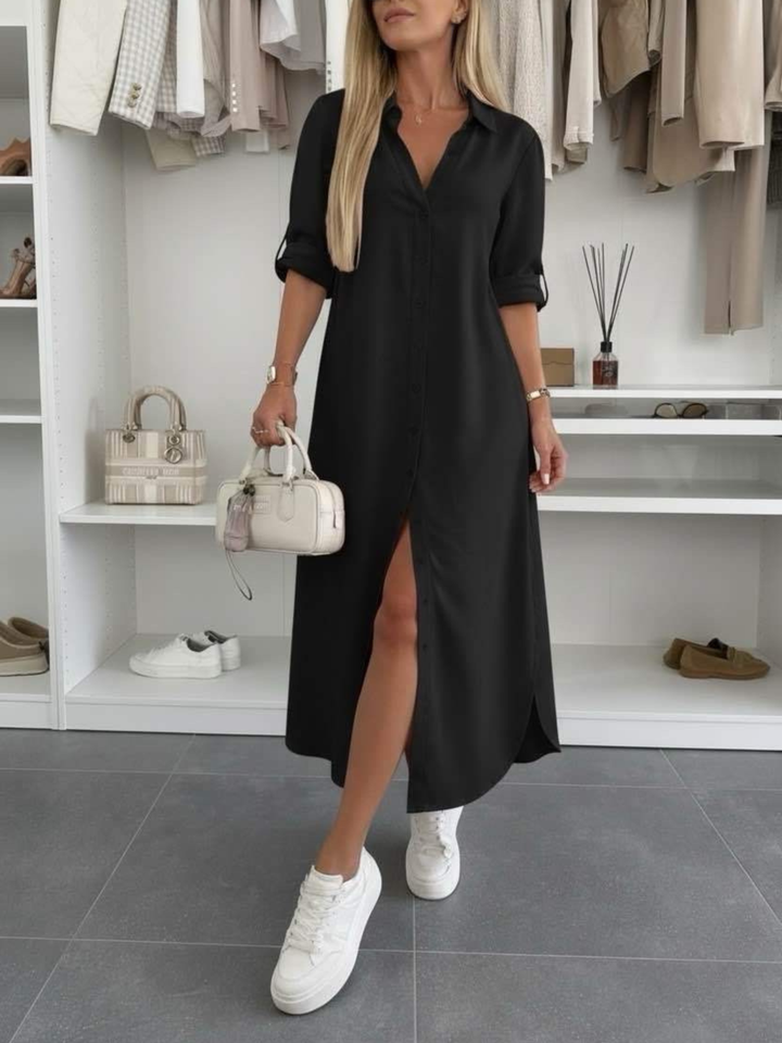 Tereza | Oversized košilové šaty