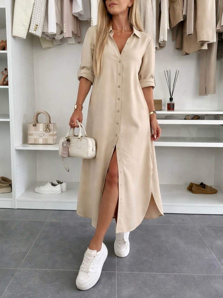 Tereza | Oversized košilové šaty