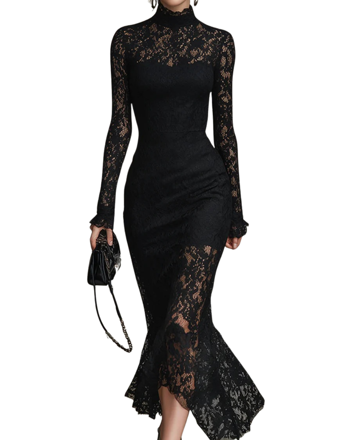 Julia™ | Elegantní maxi šaty s krajkou