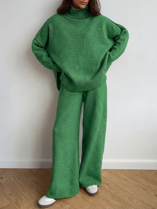 BEATRIX – Dvoudílná souprava roláku a širokých kalhot