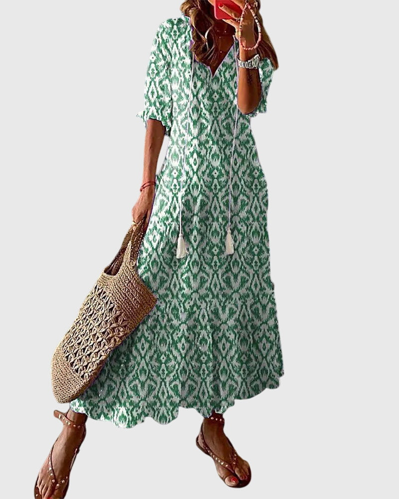 Charity | Boho vintage letní šaty