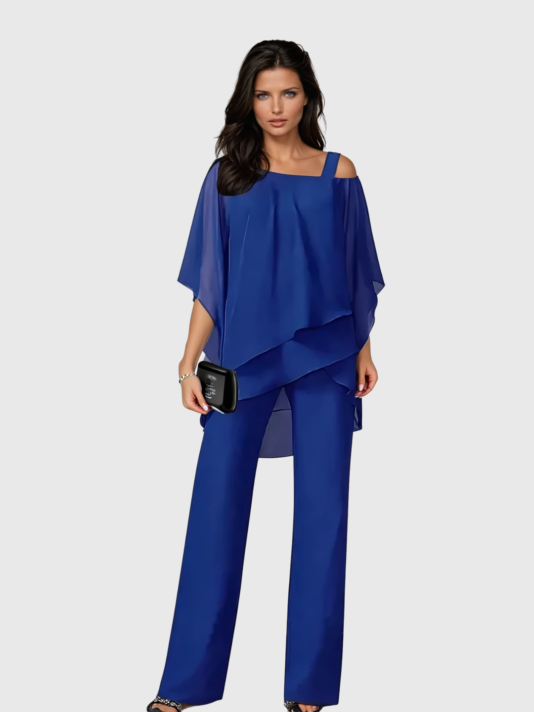 Anne | Elegantes Zweiteiliges Set mit fließender Silhouette