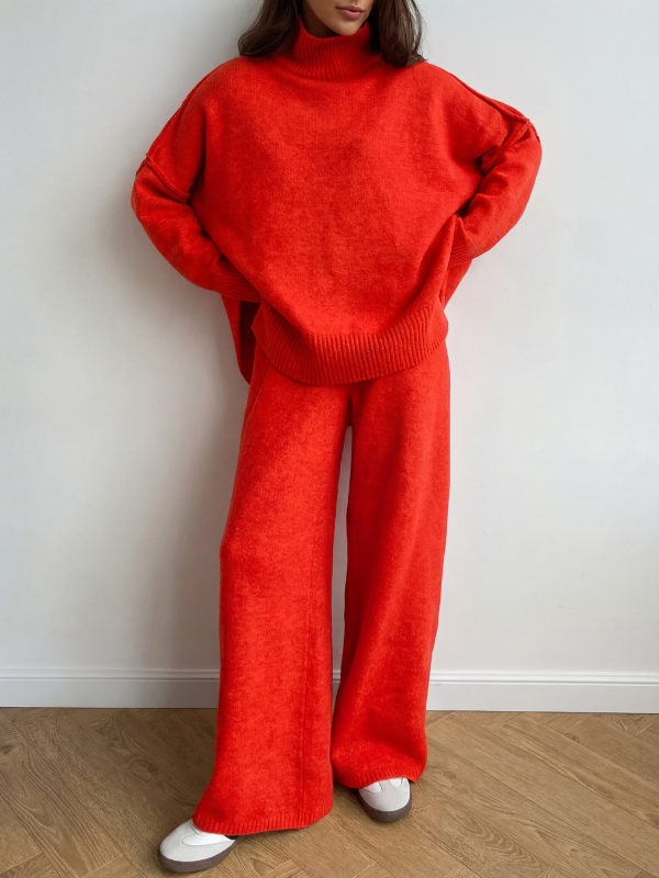 BEATRIX – Dvoudílná souprava roláku a širokých kalhot