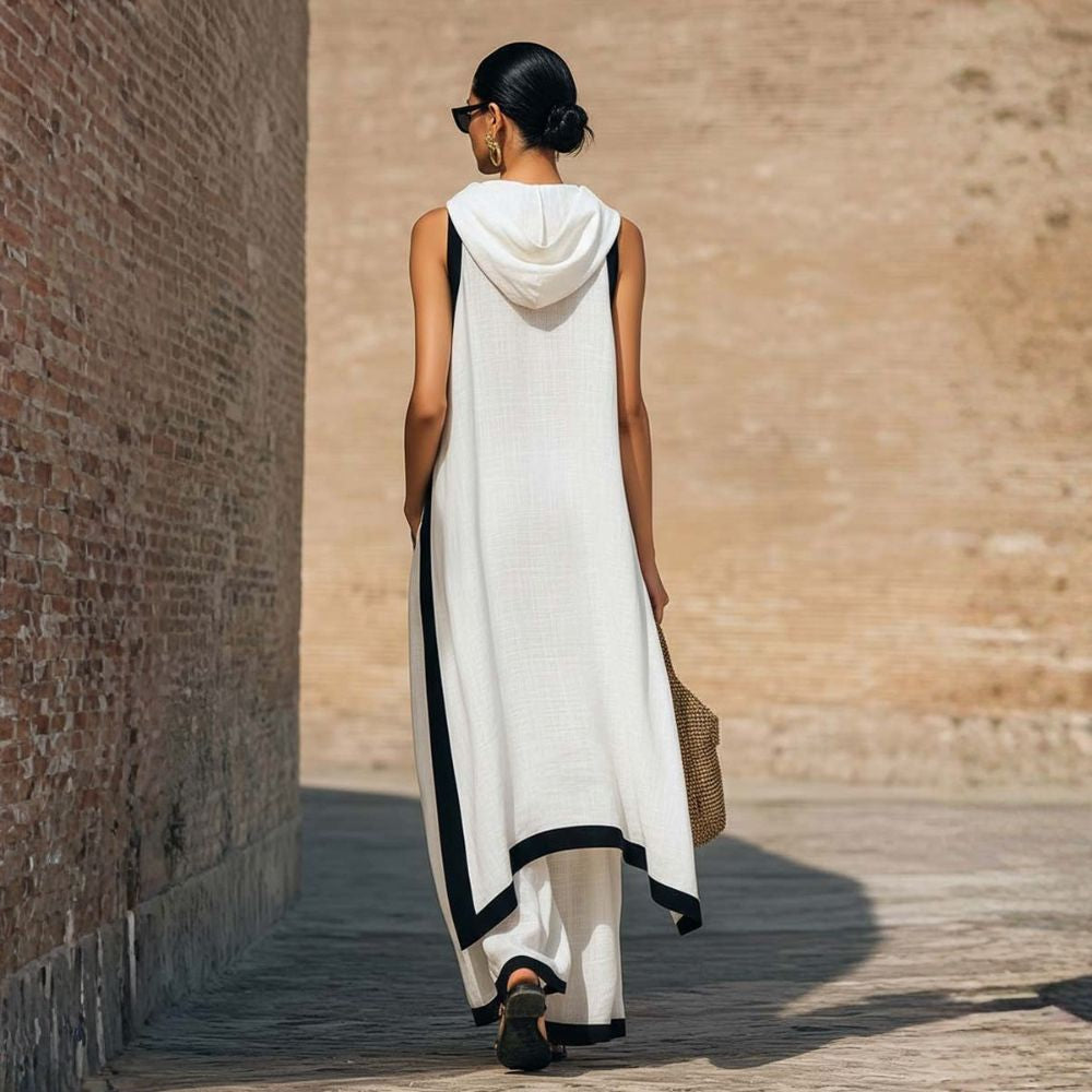 Leonora | Lněný komplet pro letní eleganci