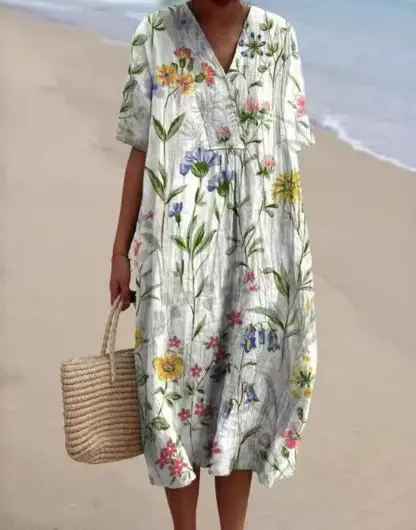 Margaret | Vzdušné šaty s florálním vzorem