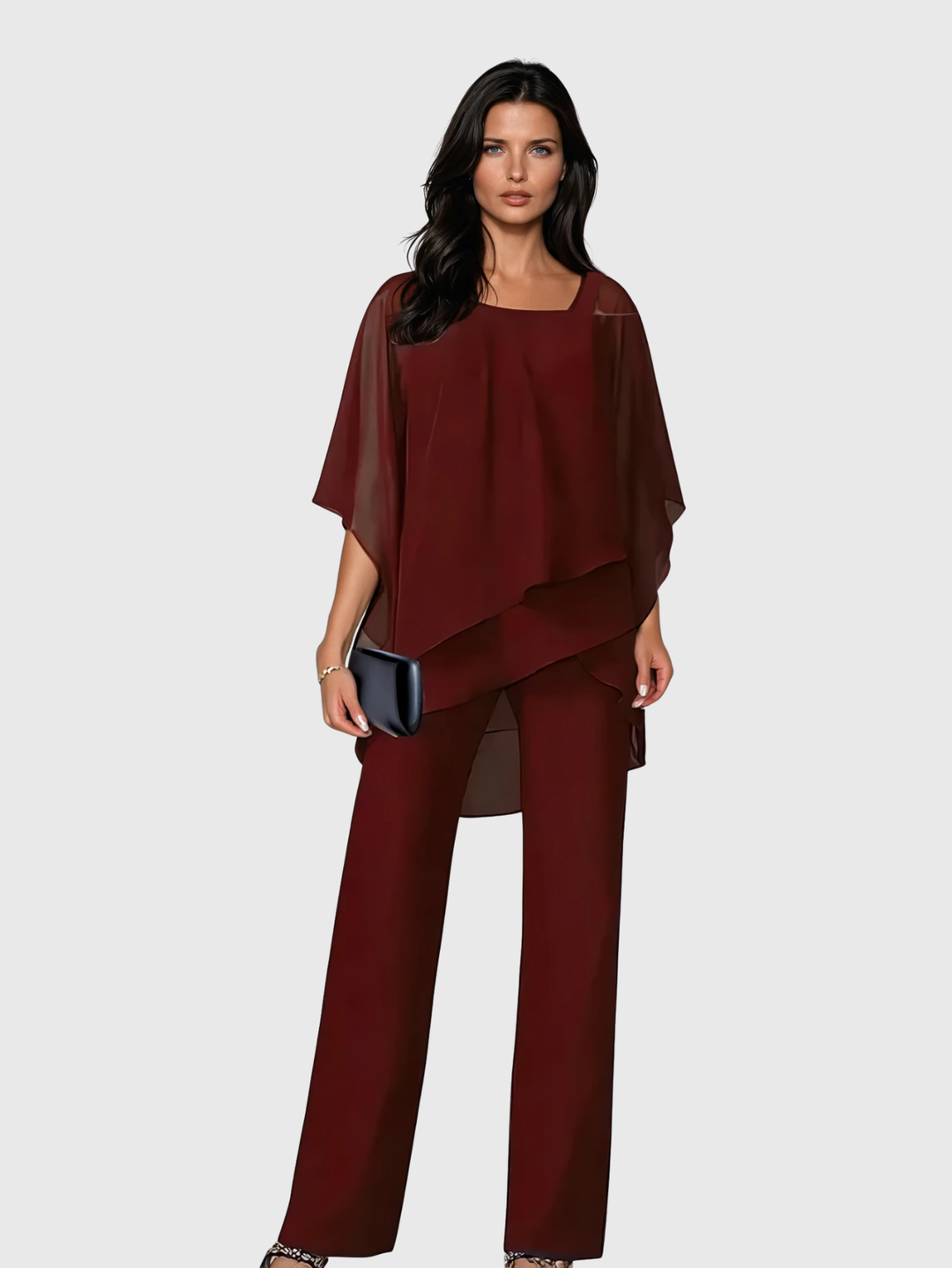 Anne | Elegantes Zweiteiliges Set mit fließender Silhouette