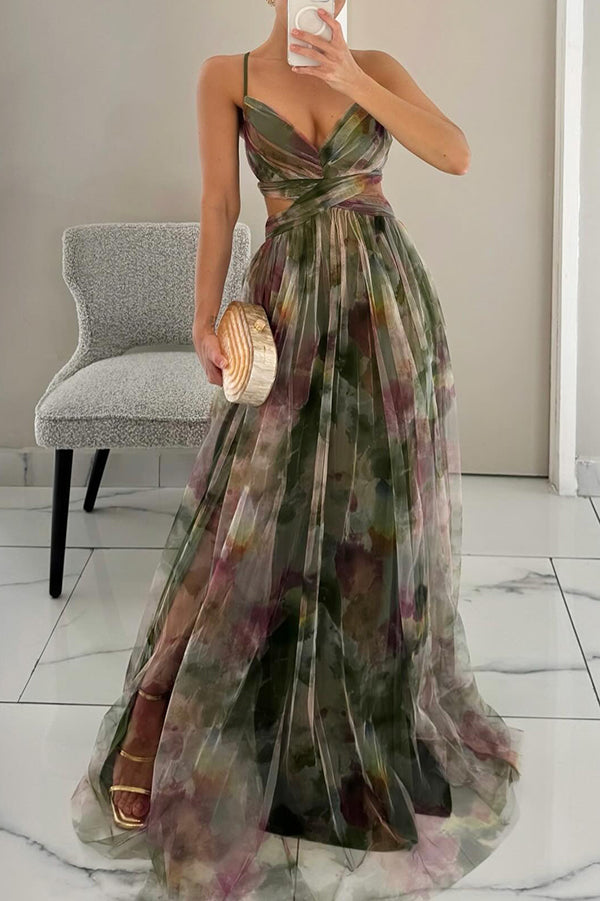 GISELLE | Šifonové maxi šaty
